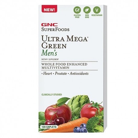 GNC Ultra Mega Green Men's (120 таб.)