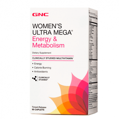 GNC Women's Ultra Mega Energy & Metabolism (90 таб.)
