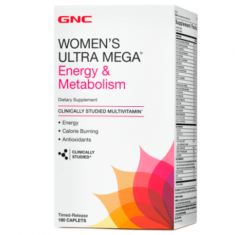 GNC Women's Ultra Mega Energy & Metabolism (180 таб.)