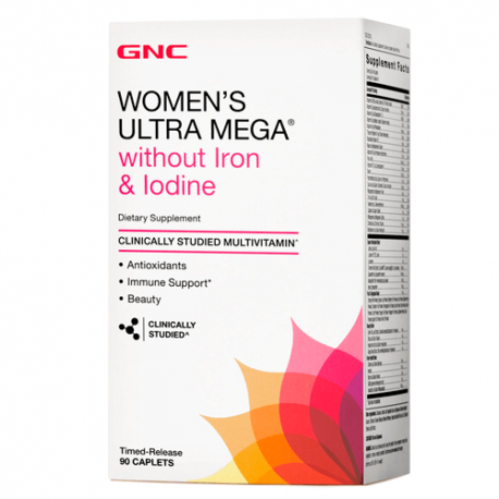 GNC Women's Ultra Mega without iron (90 таб.)