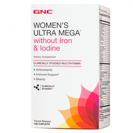 GNC Women's Ultra Mega without iron (180 таб.)