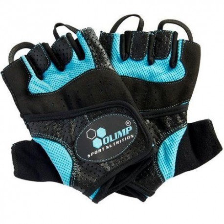 Перчатки Olimp Hardcore Fitness Star (голубые)