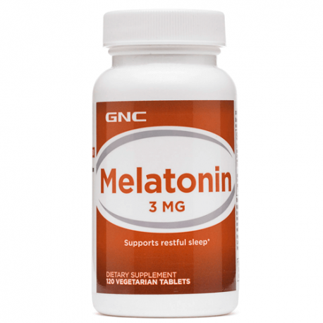 Melatonin, GNC, 3 мг, 120 таблеток