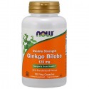 Ginkgo Biloba, Now Foods, Double Strength, 120 мг, 100 капсул