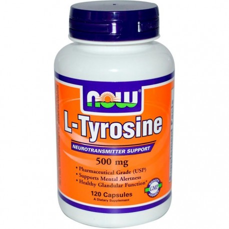 NOW Foods L-Tyrosine 500 mg (120 капс.)