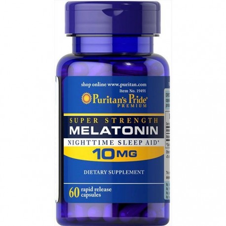 Puritan's Pride Melatonin 10 мг (60 капс.)