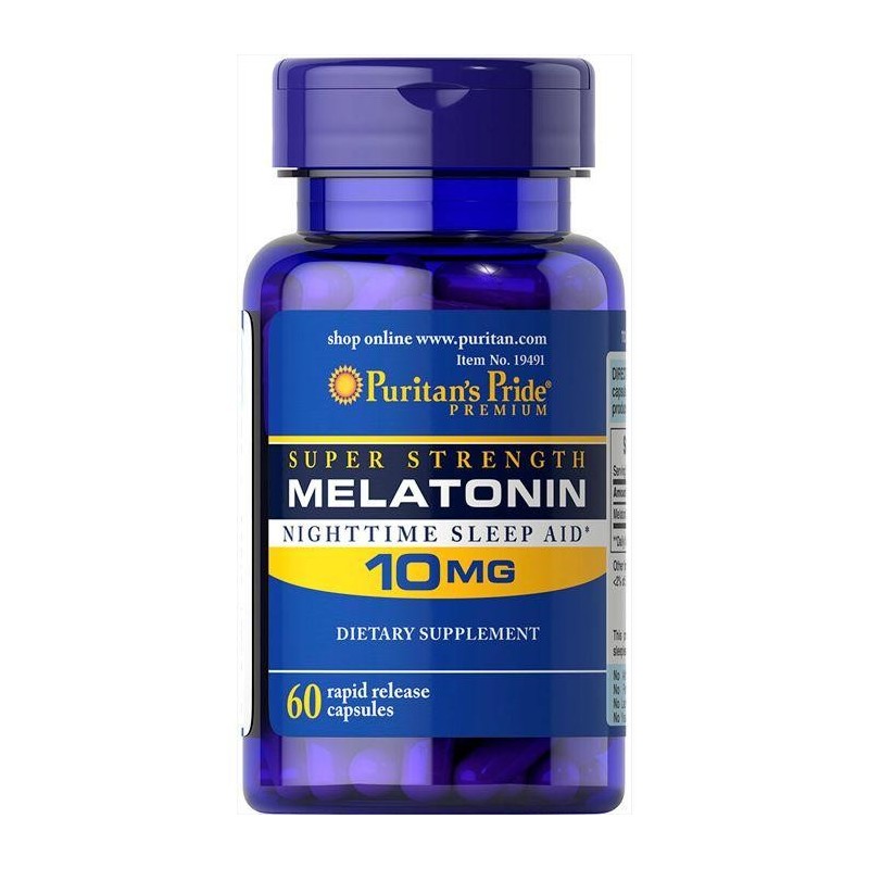 Puritan's Pride Melatonin 10 мг (60 капс.)