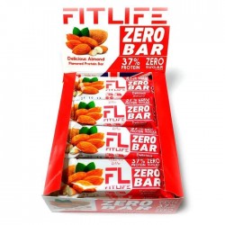 FitLife Zero Bar (60 гр.) Блок - 12 шт.