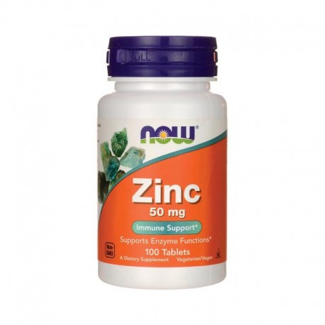 Now Food's Zinc 50 мг (100 таб.)