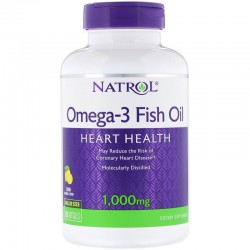 Omega-3 Fish Oil, Natrol, 150 капсул