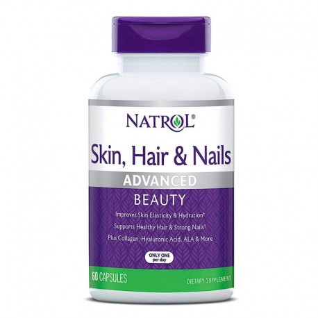 Natrol Skin, Hair & Nails (60 капс.)