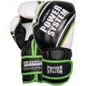 Боксерские перчатки Power System PS-5006 Contender Black/Green