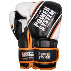 Боксерские перчатки Power System PS-5006 Contender Black/Orange