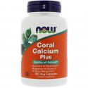 Coral Calcium Plus, Now Food's, 100 капсул
