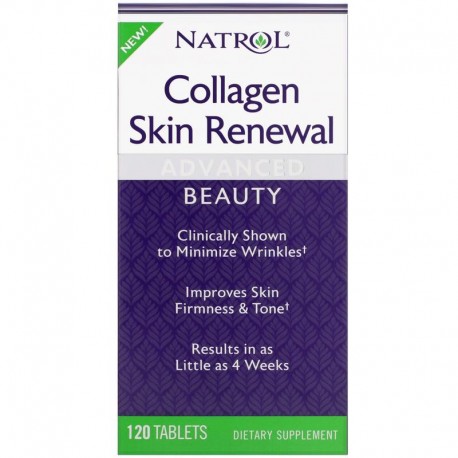 Natrol Collagen Skin Renewal (120 таб.)