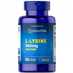 Puritan's Pride L-Lysine 500 мг (100 таб.)