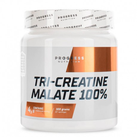 Progress Nutrition Tri-Creatine Malate 100% (300 гр.)