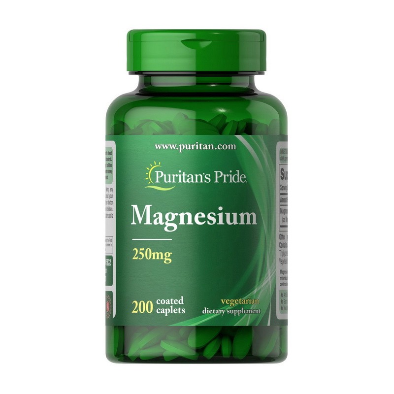 Puritan's Pride Magnesium 250 mg (200 таб.)