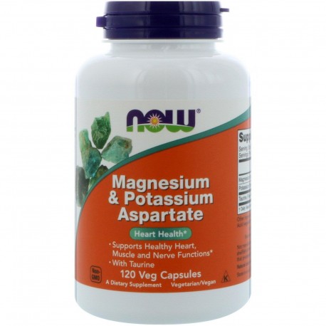 Magnesium & Potassium Aspartate (120 вег. капсул)