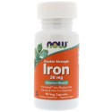 Iron, Now Foods, 36 мг, 90 капсул