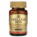 Solgar, Chelated Iron 25 мг (100 таблеток)
