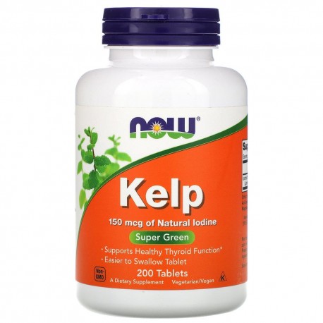 Now Foods, Kelp (200 таблеток)