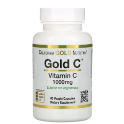 California Gold Nutrition, Gold C 1000 мг (60 капсул)