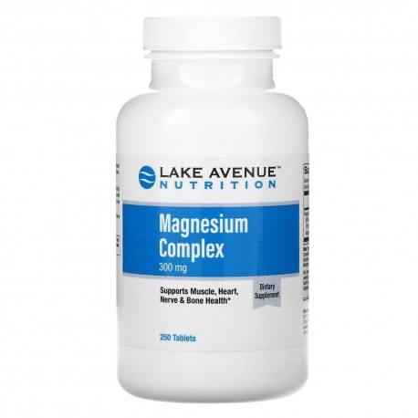 Lake Avenue Nutrition, Magnesium Complex 300 мг (250 таб.)