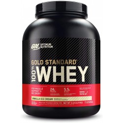 100% Whey Gold Standard, Optimum Nutrition , 2.27 кг, ванильное мороженое