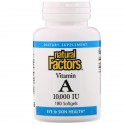 Natural Factors, Vitamin A 10,000 МЕ (180 капсул)