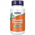 Chromium Picolinate, Now Foods, 200 мкг, 100 капсул