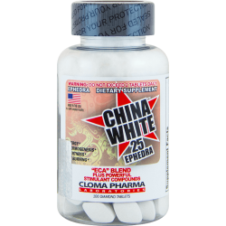 Cloma Pharma, China White 25 (100 таб.)