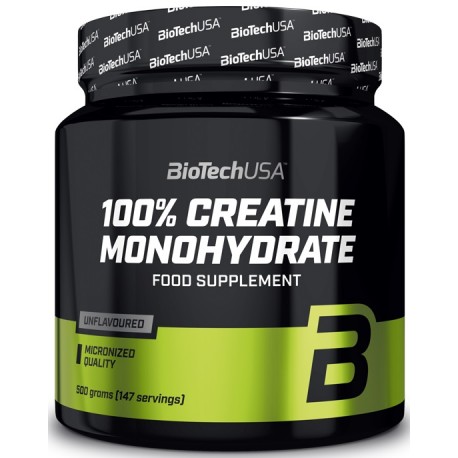 BiotechUSA 100% Creatine Monohydrate (500 грамм)