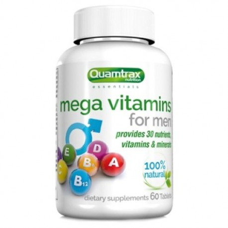 Quamtrax Mega Vitamins for Men (60 таб)