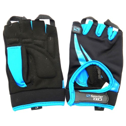 Sporter Перчатки для фитнеса - черный/синий