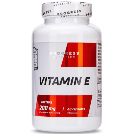 Progress Nutrition Vitamin E (60 капс)