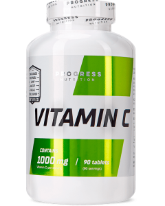 Progress Nutrition, Vitamin C 1000 мг (90 таб.)