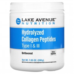 Lake Avenue, Hydrolyzed Collagen Peptides Type 1 & 3 (200 гр.)
