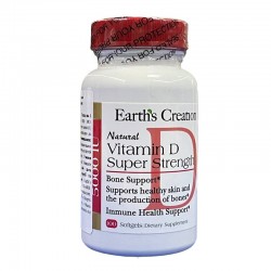 Earth's Creation, Vitamin D 5000 IU (60 капсул)