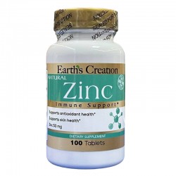 Earth's Creation, Zinc Gluconate 50 мг (100 таб.)