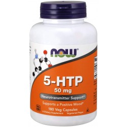 Now Foods 5-HTP 50 мг (180 капс.)