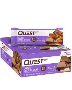 Quest Protein Bar 60g caramel chocolate chunk