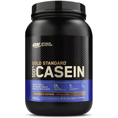 100% Casein Gold Standard, Optimum Nutrition, 850 грамм, шоколад