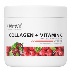 Collagen + Vitamin C, Ostrovit, 200 г