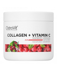 Collagen + Vitamin C, Ostrovit, 200 грамм