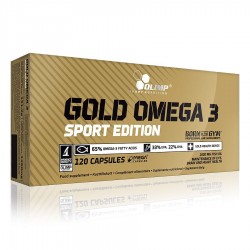 Gold Omega 3, Sport Edition, Olimp, 120 капсул