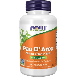 Pau D'Arco, Now Foods, 100 капсул