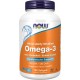 Omega-3, Molecularly Distilled, Now Foods, 180 капсул