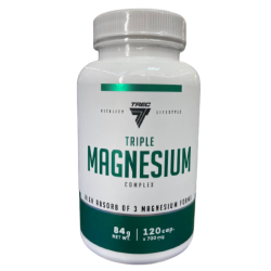 Магний, Triple Magnesium Complex, Trec Nutrition, 120 капсул