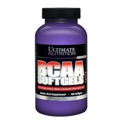 BCAA Softgels, Ultimate Nutrition, 180 капсул